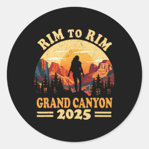 Adesivo Borda Sul até a Borda Norte do Grand Canyon 2025 C