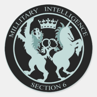 Adesivo Bordador Military Intelligence Section 6