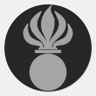 Adesivo Bordador Panzergrenadier bomba (cinzento)