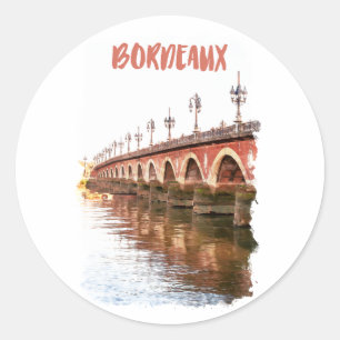 Adesivo Bordeaux France City Viagem