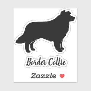 Adesivo Bordo Cachorro Silhout Vinil Sticker