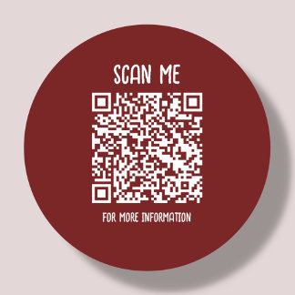 Adesivo Borgonha | Verificação do código QR da empresa