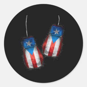 Adesivo Boricua Boxers Boxando Ventiladores Camisas Luvas 