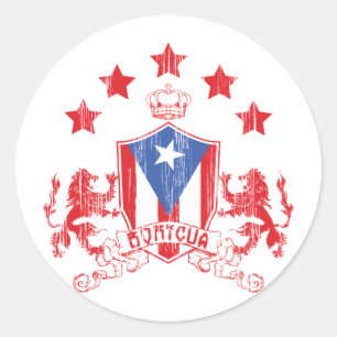 Adesivo Boricua Heraldy