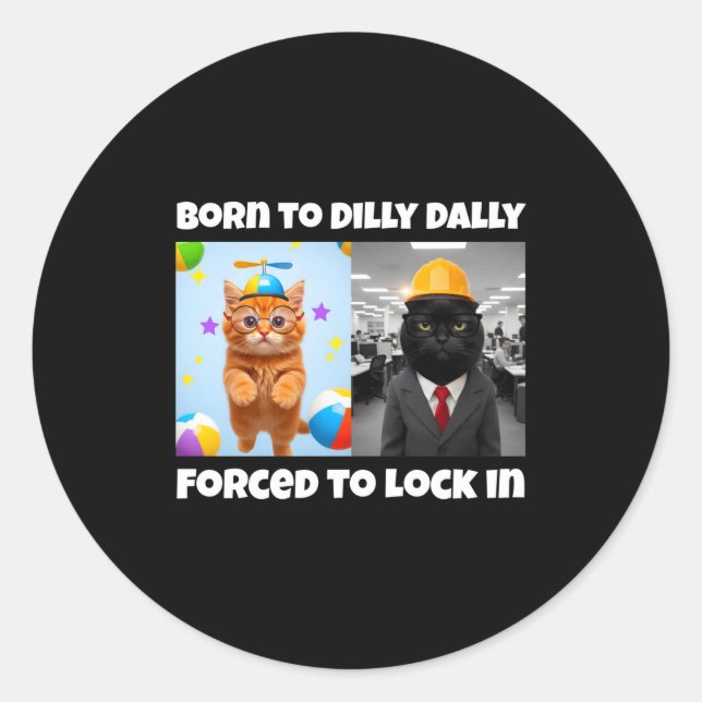 Adesivo Born Dilly Dally Forced Lock (Frente)