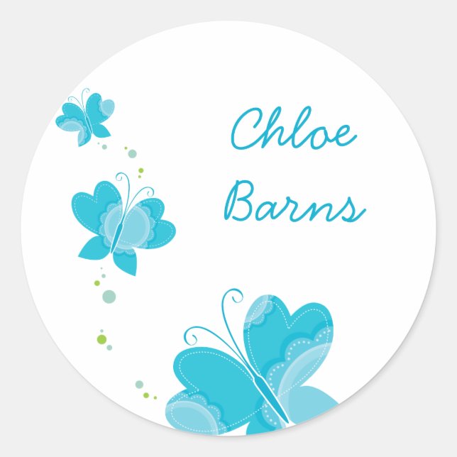 Adesivo BORRACHAS FLUTTERBY: séries de três 2 (Frente)