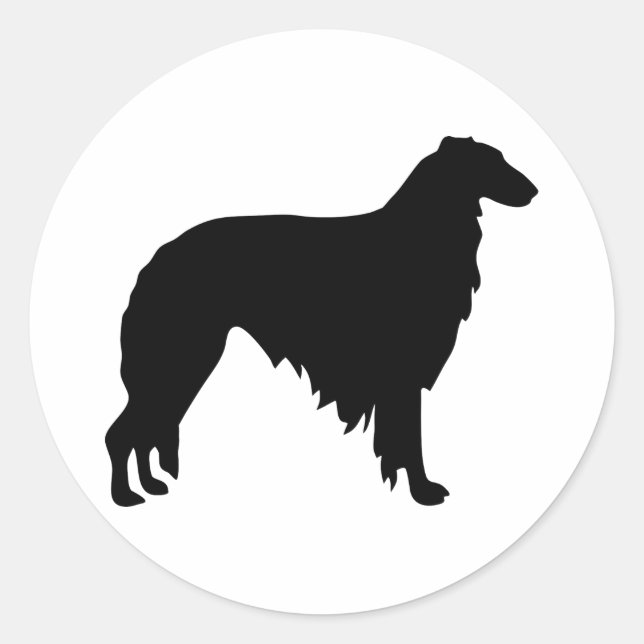 Adesivo Borzoi (Frente)