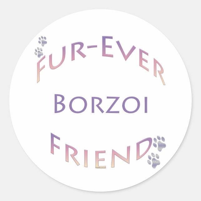 Adesivo Borzoi Fuere (Frente)