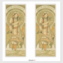 Bósnia e Herzegovina por Alphonse Mucha (1900)