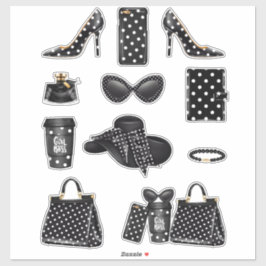 Adesivo Boss Lady Sticker Decalta Patilhas de Ponto A