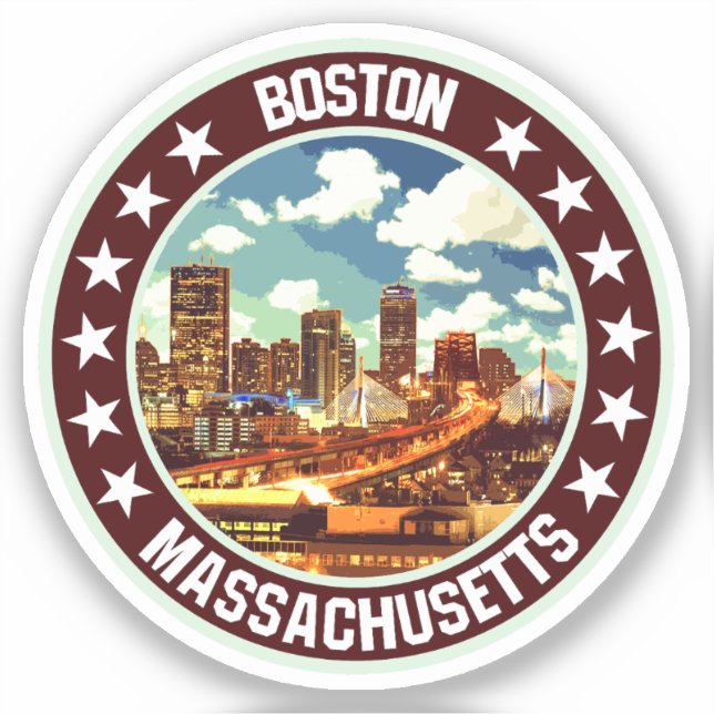 Adesivo Boston (Frente)