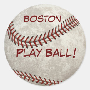 Adesivo Boston Baseball "Toque Ball!" Passado Americano