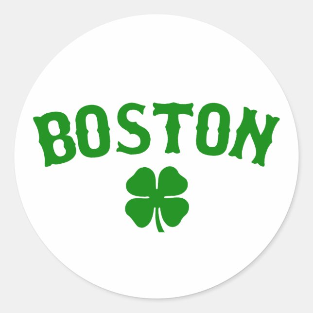 Adesivo Boston Irish (Frente)