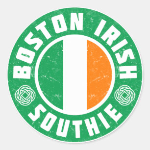 Adesivo Boston Irish Southie