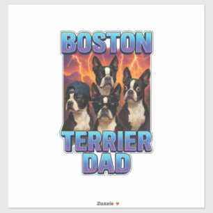Adesivo Boston Terrier