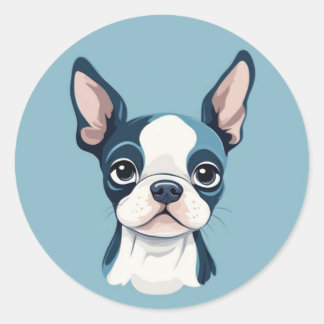 Adesivo Boston Terrier Sticker