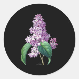 Adesivo Botânica De Flor Lilac Para Jardineiros
