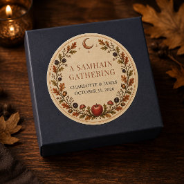 Adesivo Botânica Personalizada de Samhain Vitoriana