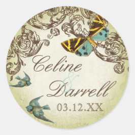 Adesivo Botânica Wedker ou Seal - Verde