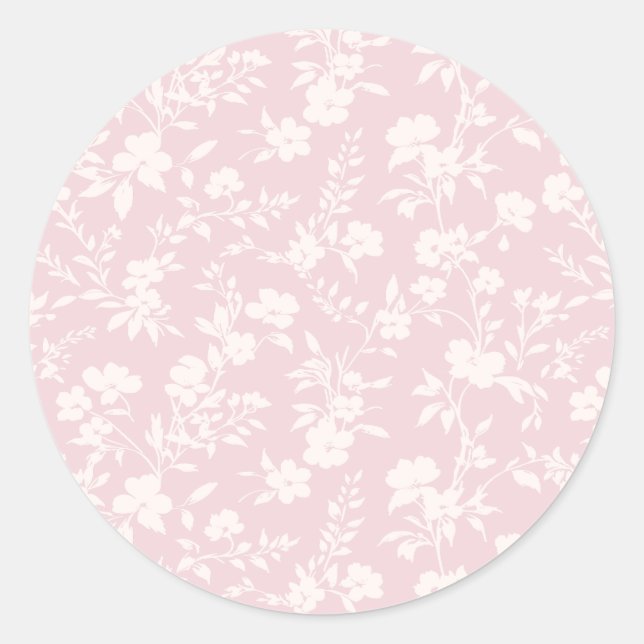 Adesivo Botanical Garden Neutral - Blush Pink (Frente)