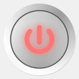 Adesivo Botão de energia