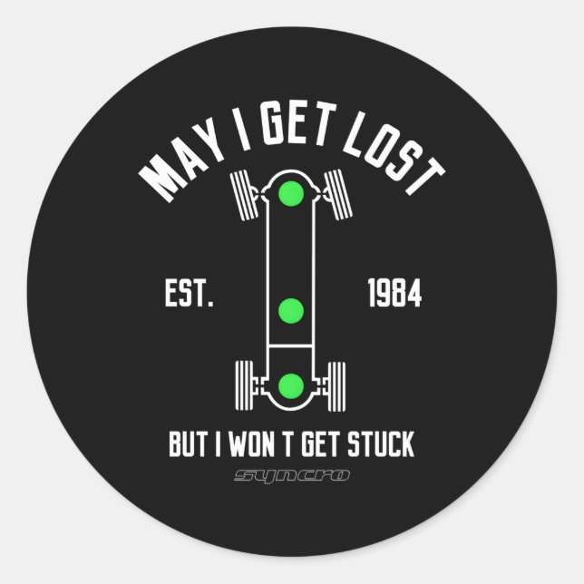 Adesivo Botão de engrenagens Sincro do Vanagon 4X4 Off-Roa (Frente)