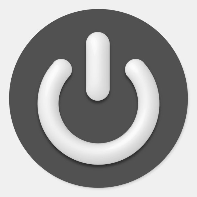 Adesivo Botão de espera (alimentação) (Frente)