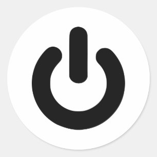 Adesivo Botão do poder