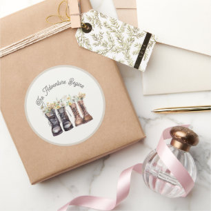 Adesivo Botas de caminhada Aventura Começa