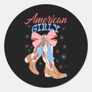Adesivo Botas de Cowboy Coquete Americana Feminina 4 de Ju