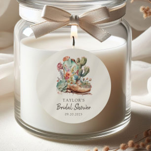 Adesivo Botas e Bublly Chá de Noiva Western