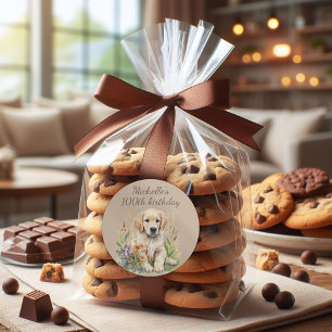 Adesivo Bote Retriever Ouro Puppy 100º Aniversário