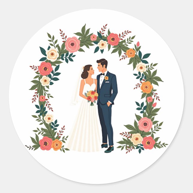Adesivo Boticelli Casal Sticker (Frente)