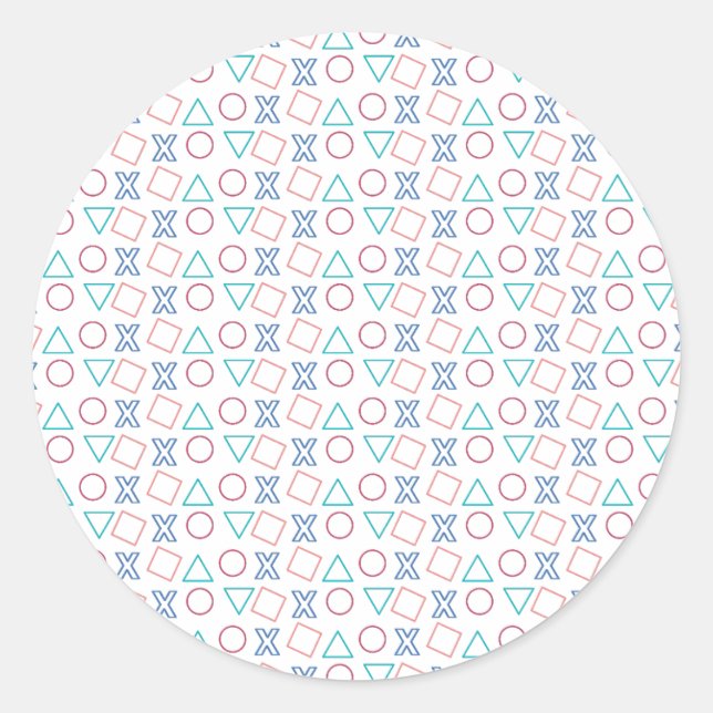 Adesivo Botões da controladora, Presente para jogador, Vid (Frente)