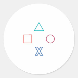 Adesivo Botões do controlador, Presente para jogador, Vide