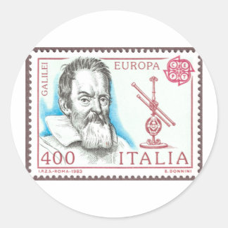 Adesivo Botões e ímãs Galileu Galilei