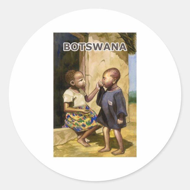 Adesivo Botsuana (Frente)