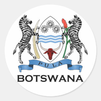 Adesivo BOTSUANA - bandeira/emblema/casaco de armas/símbol