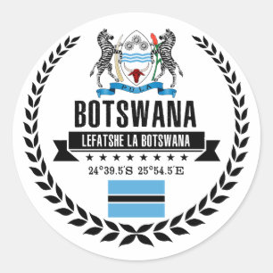 Adesivo Botswana