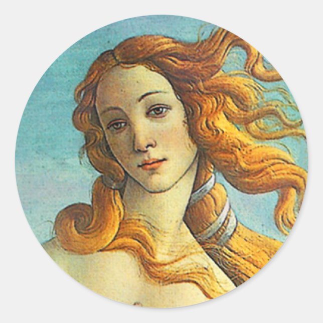 Adesivo Botticelli Birth of Vênus (Frente)