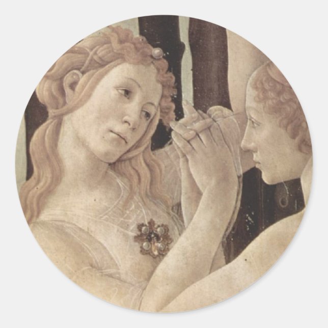 Adesivo Botticelli's Three Graces Stickers (Frente)