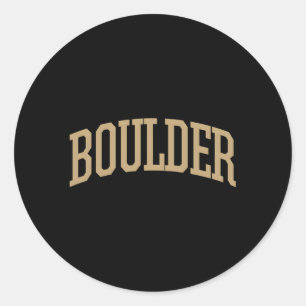 Adesivo Boulder Colorado Co Warm Boulder
