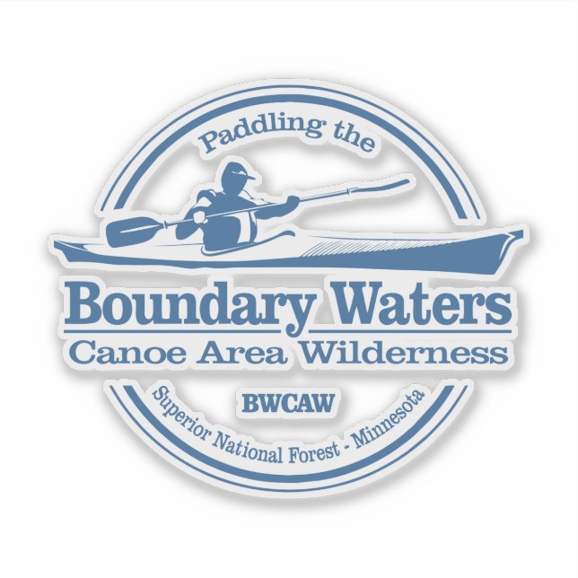 Adesivo Boundary Waters CAW (SK) (Frente)