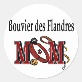 Adesivo Bouvier des Flandres Dog MOM