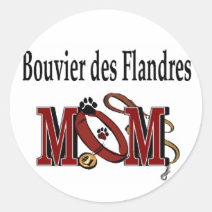 Adesivo Bouvier des Flandres Dog MOM