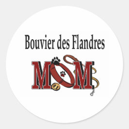 Adesivo Bouvier des Flandres Dog MOM