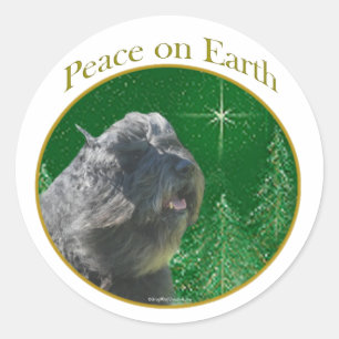 Adesivo Bouvier Des Flandres Peace