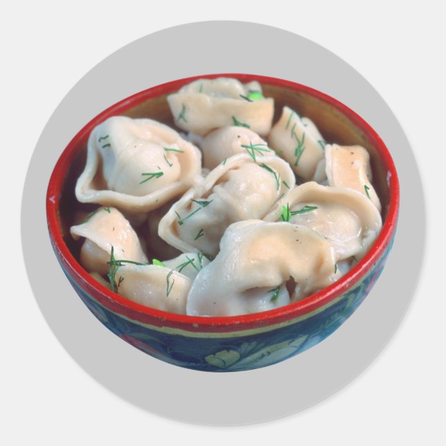 Adesivo Bowl de Pelmeni (Frente)