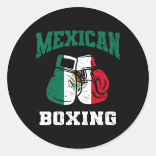 Adesivo Boxas Mexicanas Luvas Orgulho Mexicano Homens Patr