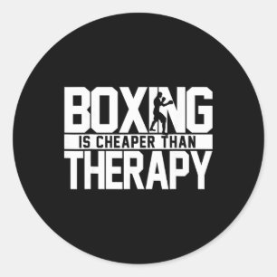 Adesivo Boxe É Mais Barato Que Terapia Citação de Kickboxi